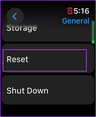 Tap-on-Reset-2 8 طرق لإصلاح عدم عمل Walkie Talkie على Apple Watch