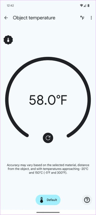 The-Pixel-8-Pro-should-now-display-the-surface-temperature-of-the-object-1-460x1024-1 8 أفضل نصائح وحيل Google Pixel 8 و 8 Pro