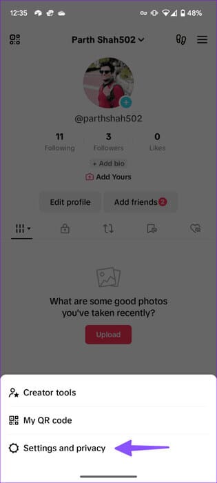 TikTok-Filter-Effects-Not-Working-4-461x1024-1 أفضل 9 طرق لإصلاح عدم عمل تأثيرات TikTok