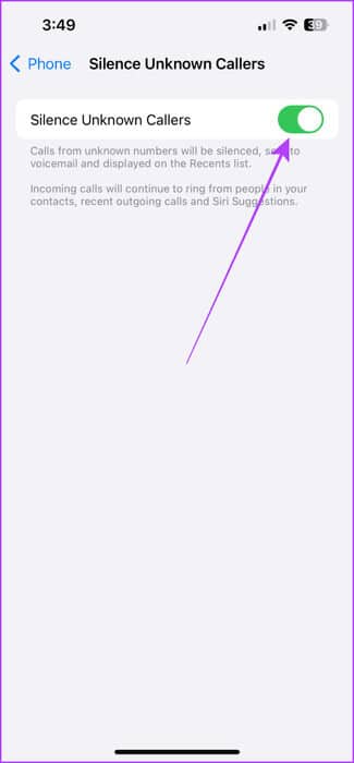 Turn-On-Silence-Unknown-Callers-475x1024-1 5 طرق لكتم صوت المكالمات على iPhone
