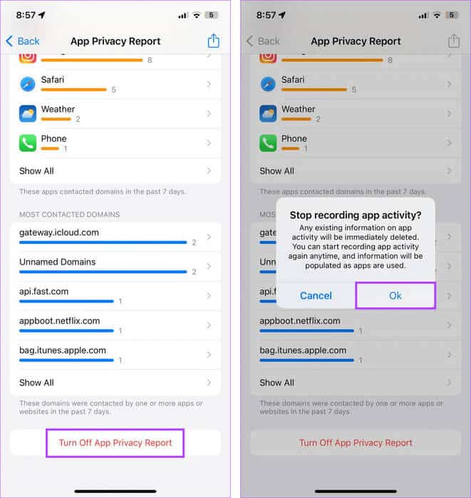 ما هو تقرير خصوصية التطبيقات على iPhone وكيفية استخدامه - %categories