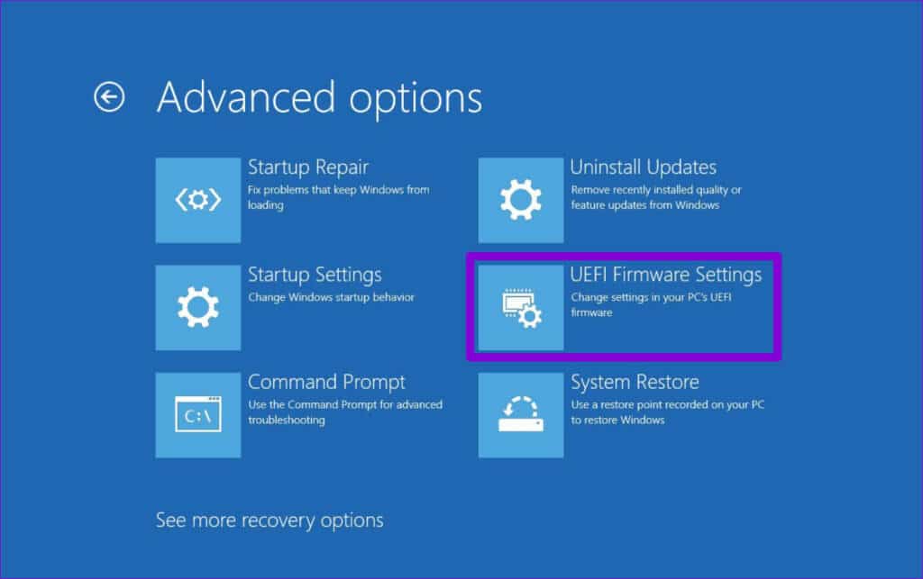 UEFI-Firmware-Settings-1024x643-1 كيفية عرض درجة حرارة وحدة المعالجة المركزية على Windows