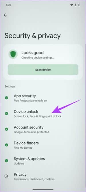 Use-Face-Unlock-for-Apps-2-460x1024-1-e1700645881690 8 أفضل نصائح وحيل Google Pixel 8 و 8 Pro