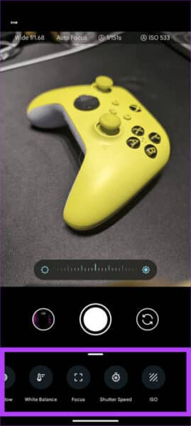 Use-Pro-Mode-3-Pixel-8-and-Pixel-8-Pro-Camera-Tips-and-Tricks-460x1024-1-e1701466012193 8 أفضل النصائح والحيل لكاميرا Google Pixel 8 و8 Pro