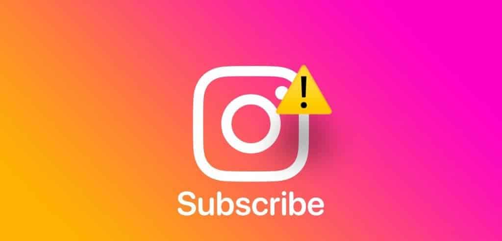 لماذا لا يمكنني الاشتراك في منشئ المحتوى على Instagram - %categories