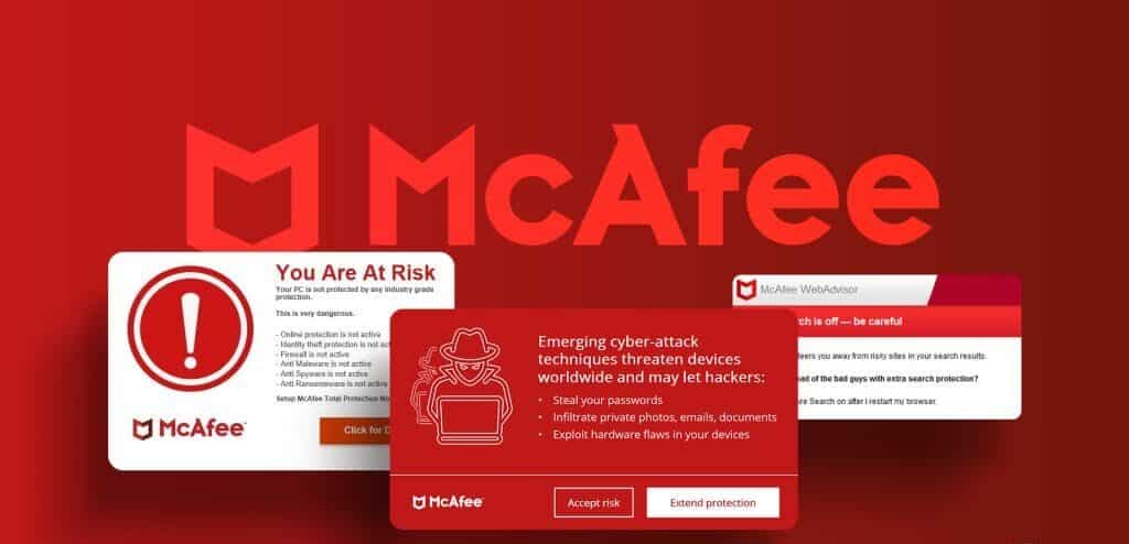 لماذا تظهر لي نوافذ McAfee المنبثقة على Windows وMac - %categories