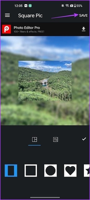 Zoom-Out كيفية جعل أي صورة مناسبة كخلفية على Android