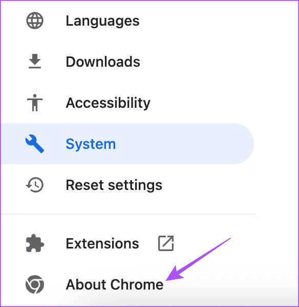 about-chrome-chrome-browser أفضل 7 إصلاحات لعدم عمل FaceTime على Windows 11
