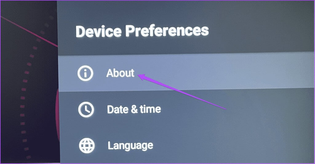 about-device-preferences-android-tv-1024x533-1 أفضل 7 إصلاحات لعدم عمل Crunchyroll على Android TV