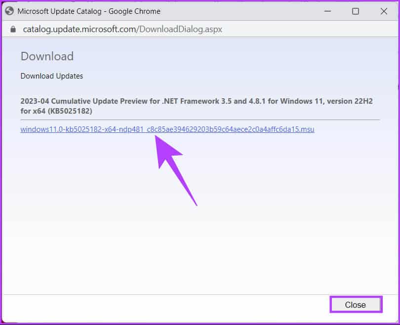 click-on-the-hyperlink كيفية تحديث DirectX على Windows 11