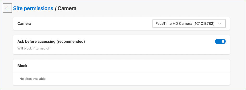 enable-camera-permission-on-edge-1024x375-1 أفضل 7 إصلاحات لعدم عمل FaceTime على Windows 11