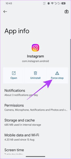 force-stop-instagram-461x1024-1 لماذا لا يمكنني الاشتراك في منشئ المحتوى على Instagram