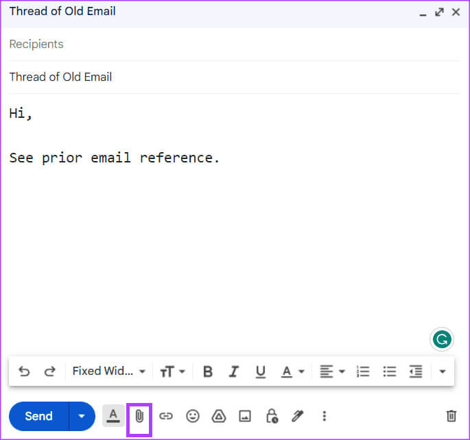 how-to-attach-emails-in-gmail-5 أفضل 4 طرق لإرسال بريد Gmail الإلكتروني كمرفق
