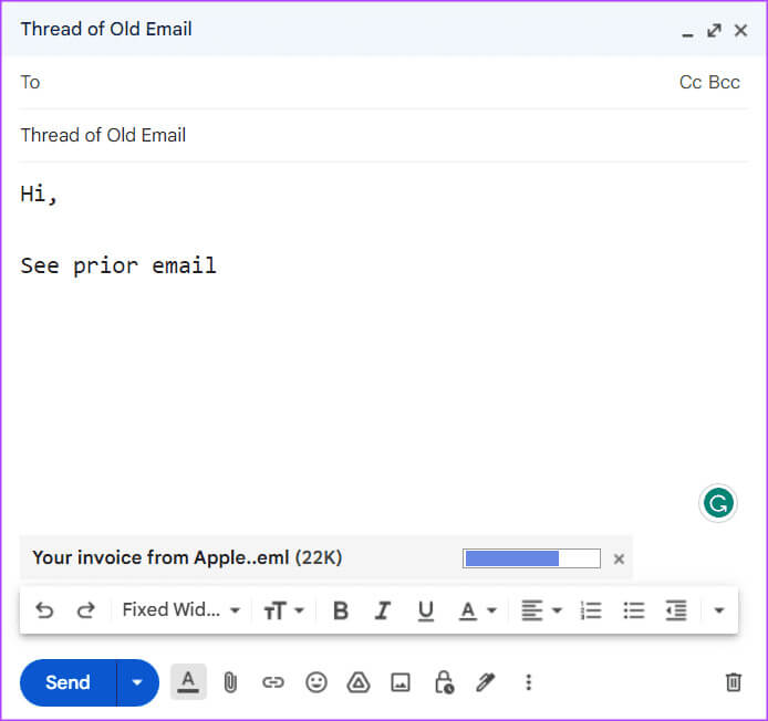 how-to-attach-emails-in-gmail-9 أفضل 4 طرق لإرسال بريد Gmail الإلكتروني كمرفق
