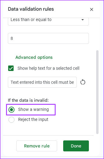 how-to-use-data-validation-in-google-sheets-15 كيفية استخدام التحقق من صحة البيانات في Google Sheets