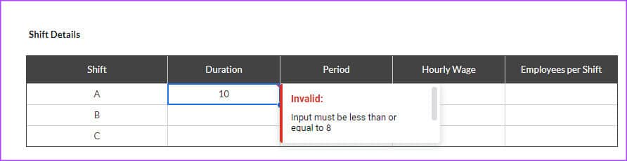 how-to-use-data-validation-in-google-sheets-19 كيفية استخدام التحقق من صحة البيانات في Google Sheets