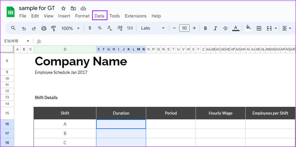how-to-use-data-validation-in-google-sheets-3 كيفية استخدام التحقق من صحة البيانات في Google Sheets