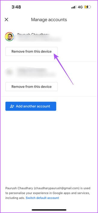 log-out-google-maps-iphone-475x1024-1 أفضل 8 إصلاحات لعدم عمل Apple Music في Google Maps على iPhone