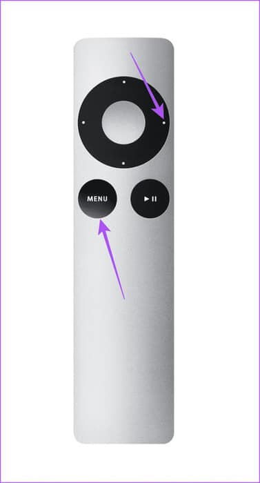 relink-apple-tv-remote-1st-gen أفضل 5 إصلاحات لتوقف Apple TV على شاشة AirPlay