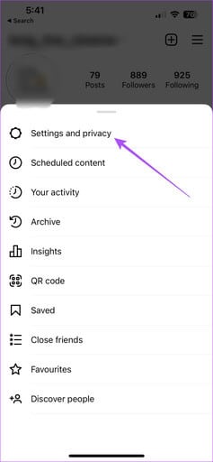 settings-and-privacy-instagramn-474x1024-1 لماذا لا يمكنني الاشتراك في منشئ المحتوى على Instagram