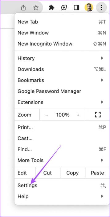 settings-chrome-browser-522x1024-1 أفضل 7 إصلاحات لعدم عمل FaceTime على Windows 11