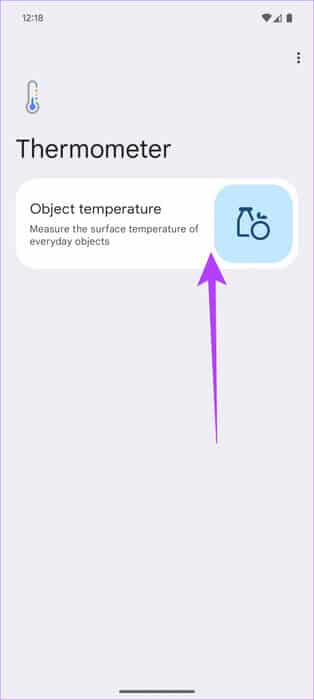 youll-see-an-option-for-Object-temperature-1-460x1024-1 8 أفضل نصائح وحيل Google Pixel 8 و 8 Pro