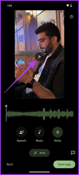 10.-You-can-test-by-pressing-the-play-button-Use-Audio-Magic-Eraser-465x1024-1 كيفية استخدام Audio Magic Eraser على Pixel 8 و8 Pro