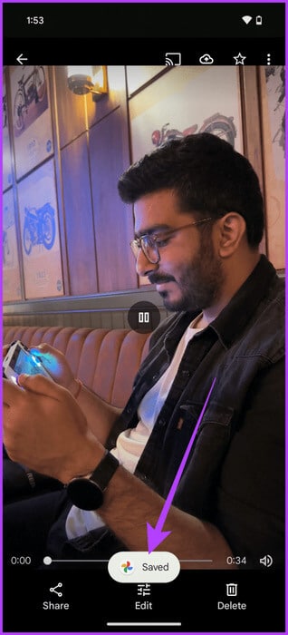 13.-Your-video-will-be-saved-Use-Audio-Magic-Eraser-465x1024-1 كيفية استخدام Audio Magic Eraser على Pixel 8 و8 Pro