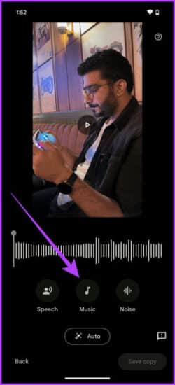 5.-Select-the-type-of-sound-you-want-to-remove-or-adjust-Use-Audio-Magic-Eraser-465x1024-1-e1701629050488 كيفية استخدام Audio Magic Eraser على Pixel 8 و8 Pro