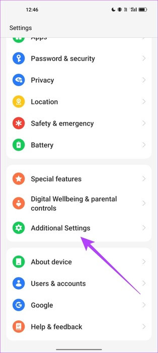 Additional-Settings-689x1536-1 9 طرق لإصلاح خطأ No Command على Android