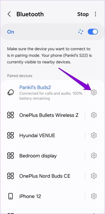 Bluetooth-Devices-on-Android-500x1024-1 أفضل 8 إصلاحات لبدء تشغيل Spotify من تلقاء نفسه على Android وiPhone