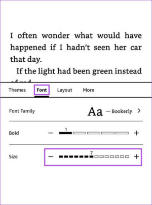 كيفية تغيير حجم الخط على أي قارئ Kindle - %categories