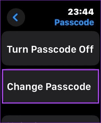 Change-passcode كيفية تعيين أو تغيير رمز مرور Apple Watch