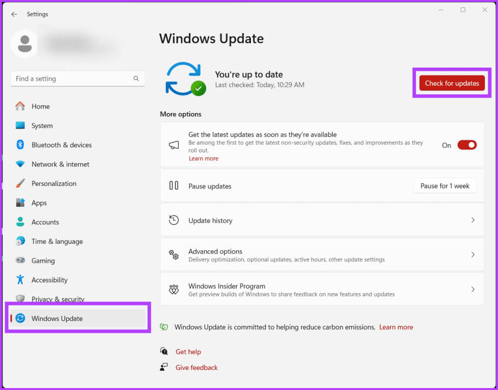 Check-for-Windows-Updates-8-1024x801-1 11 إصلاحًا لعدم عمل برنامج AMD Adrenalin أو فتحه