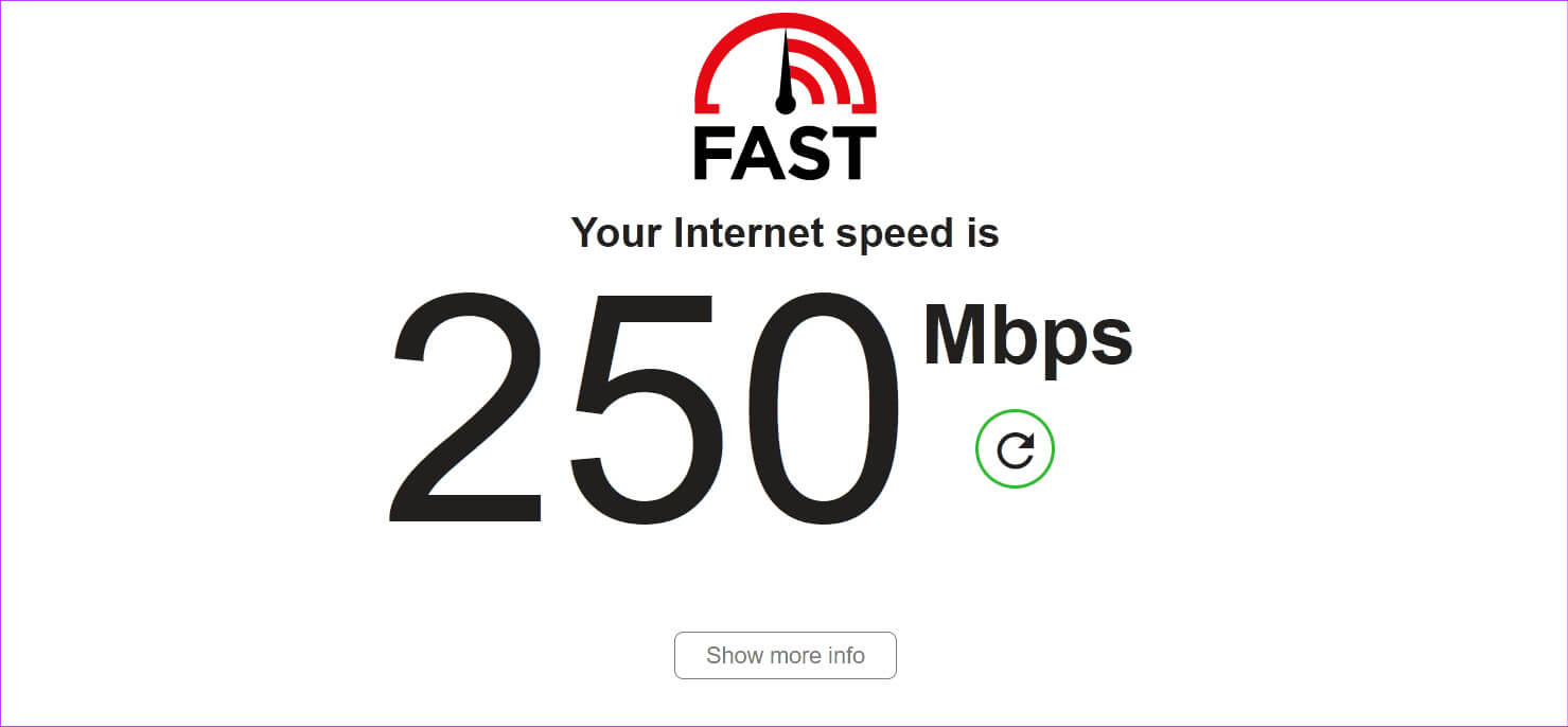 Check-internet-speed-1 6 طرق لإصلاح فشل توصيل Spotify بـ Discord