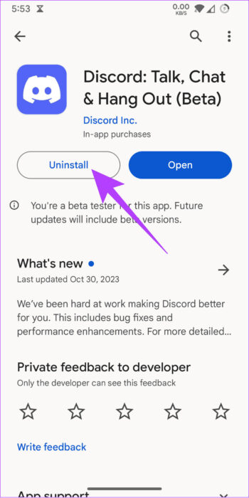Choose-Uninstall-5-e1703495253510 6 طرق لإصلاح فشل توصيل Spotify بـ Discord