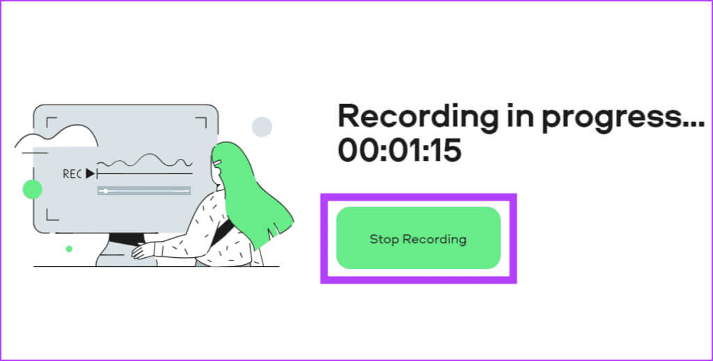 Click-Stop-Recording-1-1024x518-1 5 طرق سهلة لحفظ تسجيل Windows بالصوت