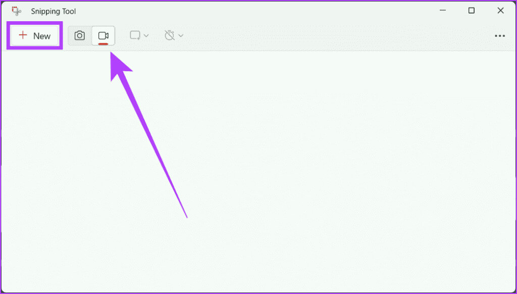 Click-the-video-recording-icon-and-press-the-New-button-1024x582-1 5 طرق سهلة لحفظ تسجيل Windows بالصوت