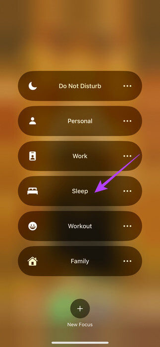Disable-Focus-Mode 9 طرق لإصلاح عدم عمل مكبر الصوت على Apple Watch