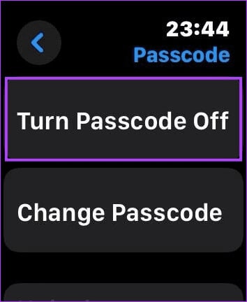 Disable-passcode كيفية تعيين أو تغيير رمز مرور Apple Watch