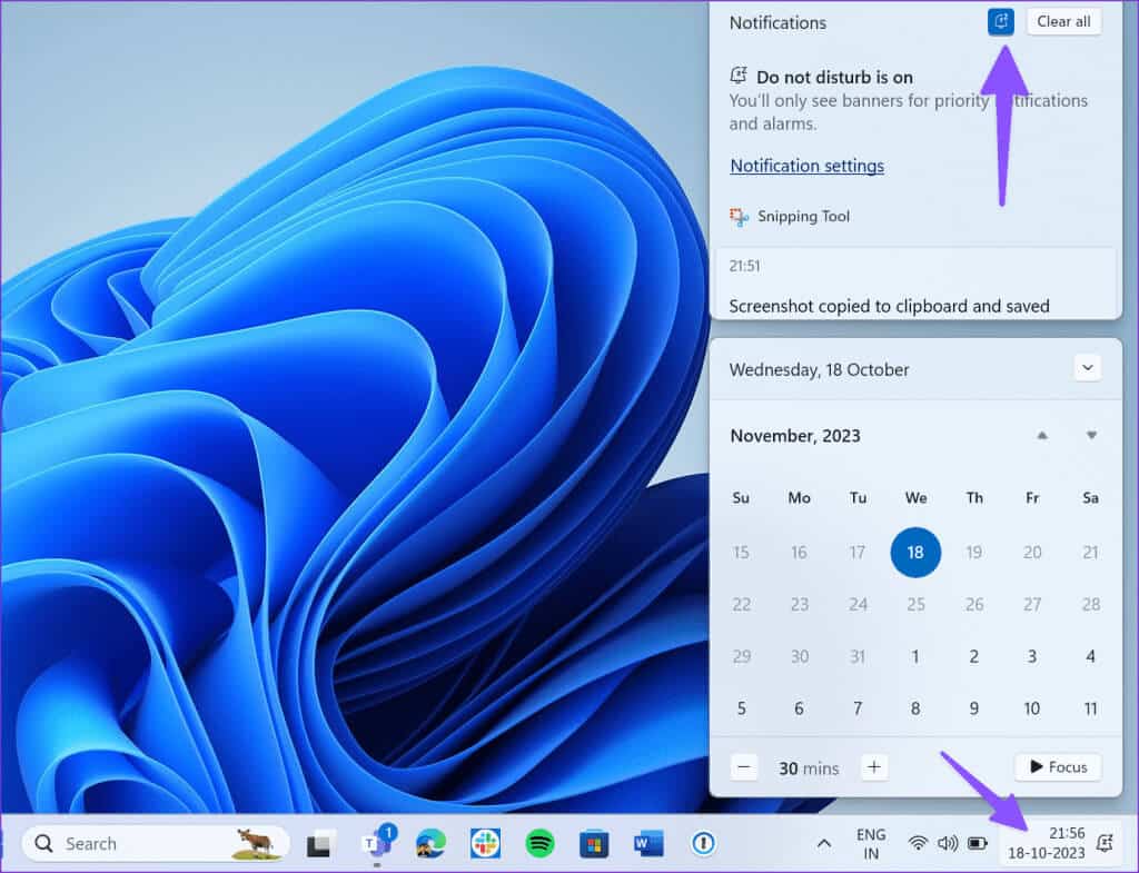 Do-Not-Disturb-Turning-on-Itself-on-Windows-11-1-1024x785-1 أفضل 5 طرق لإصلاح مشكلة تفعيل عدم الإزعاج على Windows 11