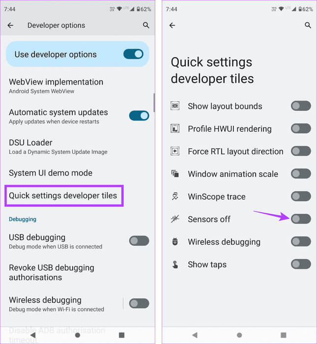 Enable-Sensor-Off كيفية تعطيل أجهزة استشعار هواتف Android ولماذا يجب عليك القيام بذلك