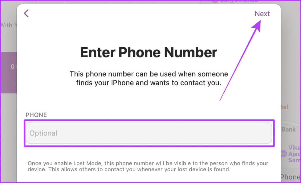 Enter-Your-Contacts-Details-in-Find-My-1024x623-1 ماذا تفعل في حالة سرقة أو فقدان جهاز iPhone: دليل كامل