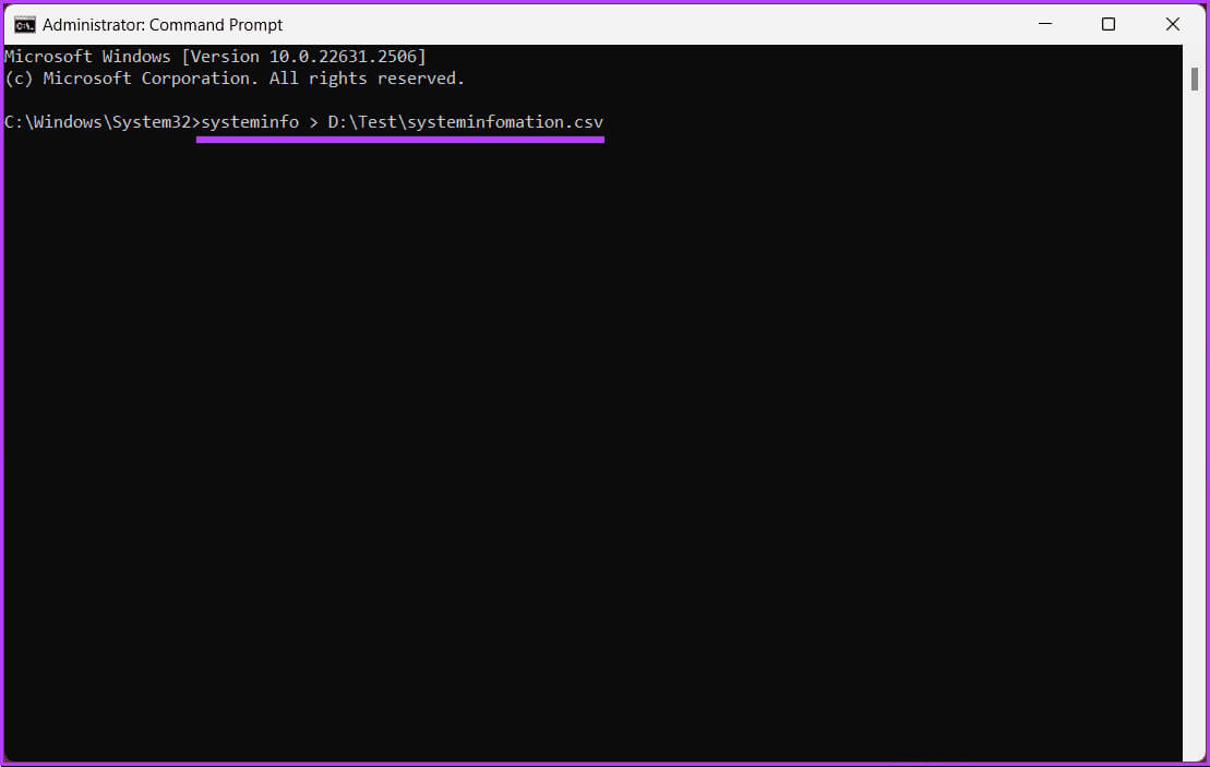 Export-Command-Prompt-and-PowerShell-Output-to-File_8 كيفية تصدير موجه الأوامر ومخرجات PowerShell إلى ملف