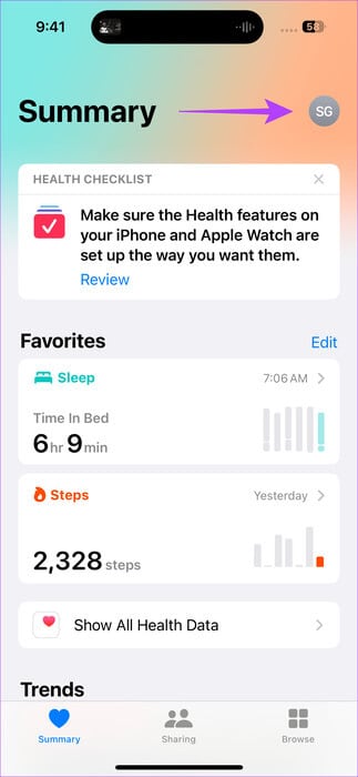 Health-app 8 طرق لإصلاح عدم احتساب Apple Watch للخطوات بشكل صحيح