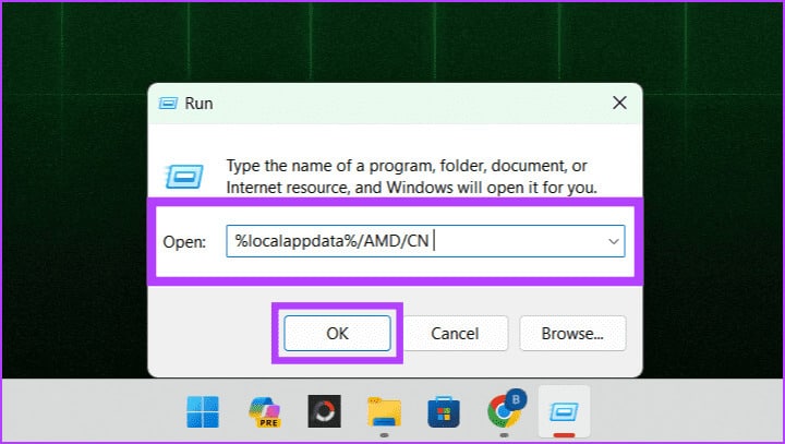 Launch-Run-box-and-type-localappdataAMDCN 11 إصلاحًا لعدم عمل برنامج AMD Adrenalin أو فتحه