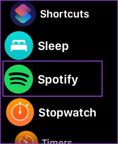Long-tap-on-app-1 10 طرق لإصلاح استنزاف بطارية Apple Watch بعد تحديث watchOS 10
