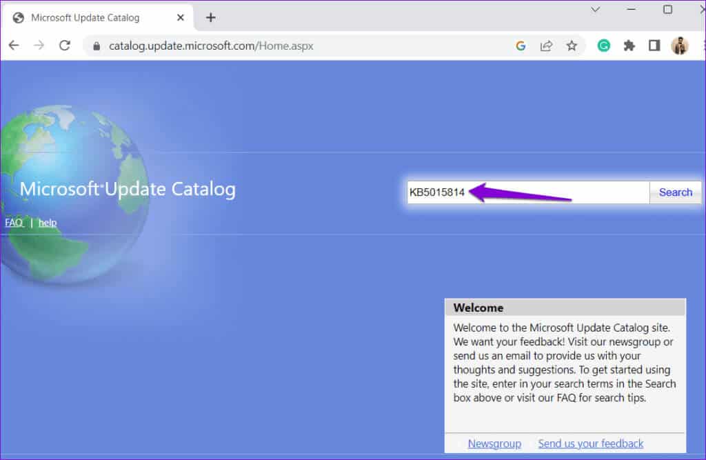 Microsoft-Update-Catalog-2-1024x667-1 أفضل 9 إصلاحات لخطأ "شيء ما لم يسير كما هو مخطط له" في Windows 11