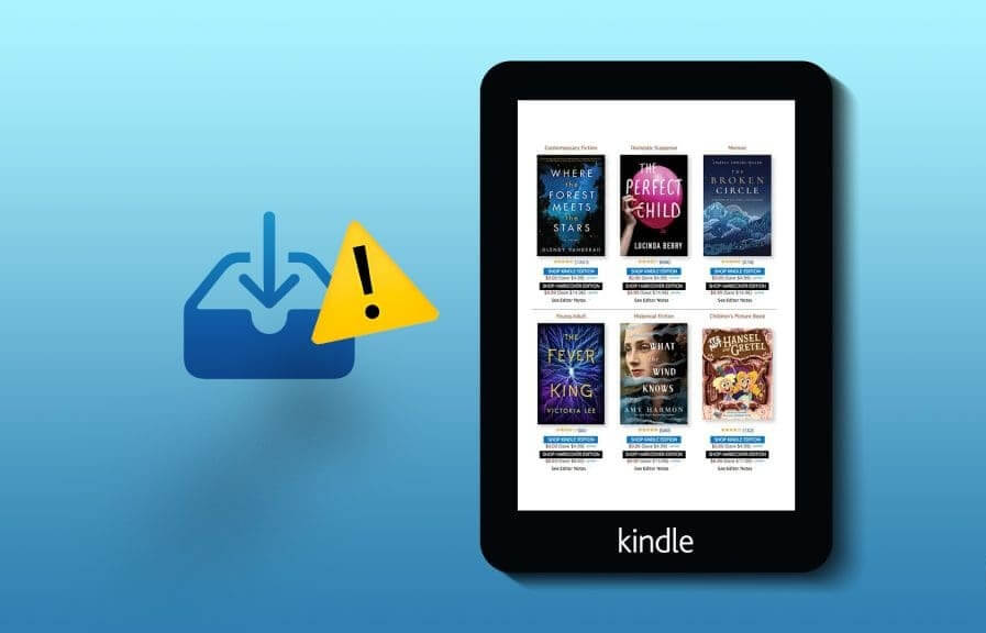 أفضل 6 إصلاحات لعدم تنزيل كتب Kindle - %categories