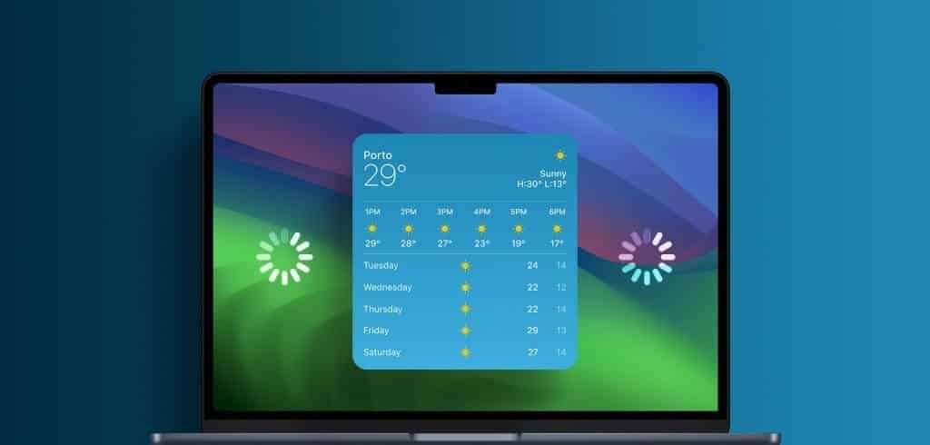 N_Best_Fixes_for_Weather_Widget_Not_Updating_on_Mac-1024x576-1 أفضل 5 إصلاحات لعدم تحديث أداة الطقس على Mac